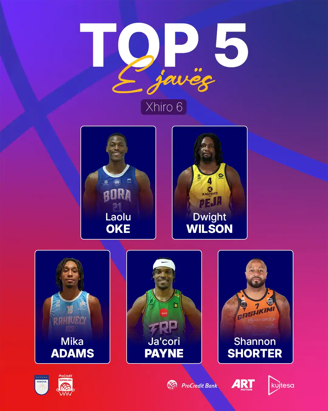 Sërish Mika Adams MVP